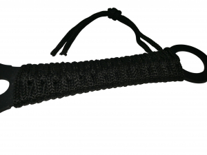 Sabie de vanatoare IdeallStore®, Black Ronin, maner textil, 68.5 cm, cutit de aruncat inclus [3]