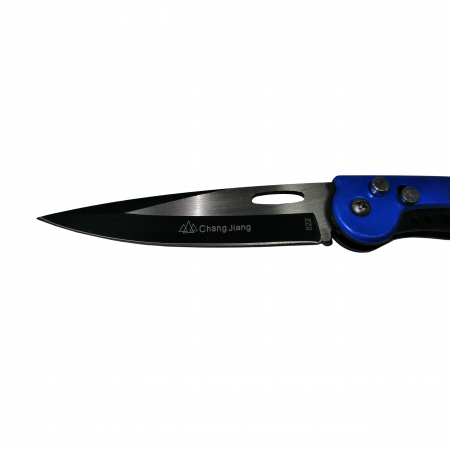 Briceag de buzunar IdeallStore®, Stainless Path, otel inoxidabi, 22 cm, albastru [3]