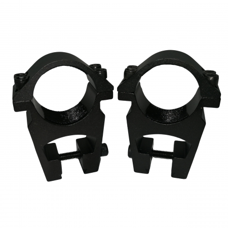 Inele de montura pentru lunete airsoft IdeallStore, 11 mm, metalice, negre [1]
