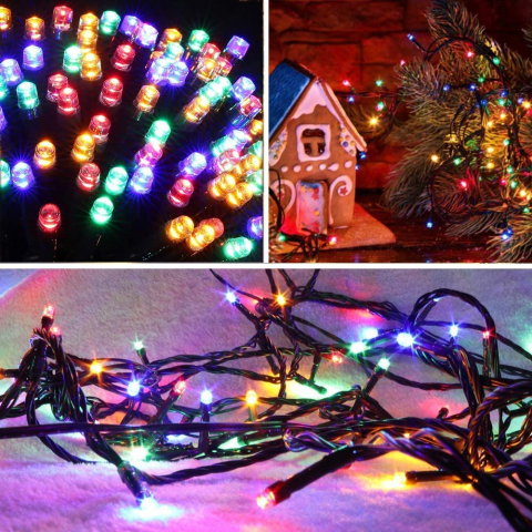 Instalatie de Craciun, Jolly Spirit, joc de lumini, multicolor, 400 lumini, 30 metri [7]