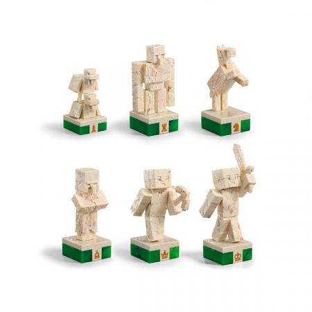 Joc de sah, IdeallStore®, Minecraft - Overworld Heroes vs Hostile Mobs, Multicolor [1]