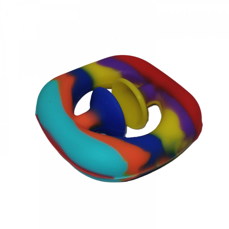 Jucarie antistres senzoriala, cauciuc, 6 cm, multicolor [6]