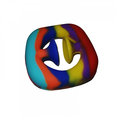 Jucarie antistres senzoriala, cauciuc, 6 cm, multicolor [8]