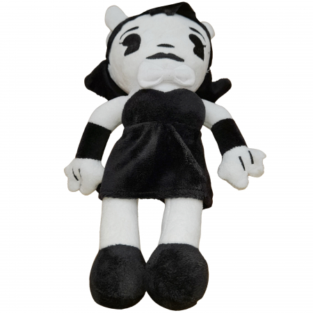 Jucarie de plus IdeallStore® Bendy And The Ink Machine, Alice Angel, 30 cm, negru [1]