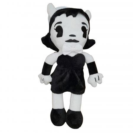 Plusuri roblox, rainbow friend doors & stitch - Jucarie de plus IdeallStore® Bendy And The Ink Machine, Alice Angel, 30 cm, negru