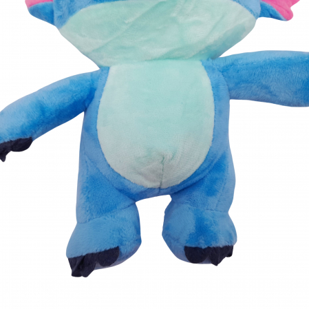 Jucarie de plus IdeallStore®, Crazy Stitch, 24 cm, albastru [4]