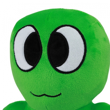 Jucarie de plus IdeallStore® Rainbow Friends Roblox, Green Friend, 29 cm, verde [3]