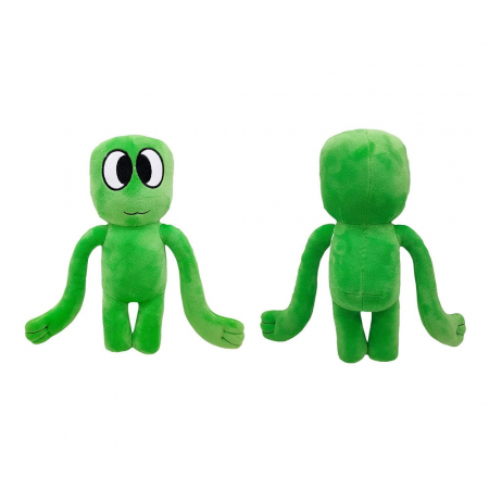 Jucarie de plus IdeallStore® Rainbow Friends Roblox, Green Friend, 29 cm, verde [1]