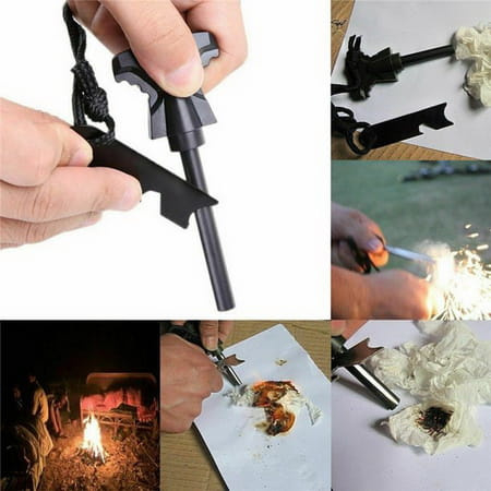 Kit de supravietuire IdeallStore®, Savivour Assistent, 20 elemente multifunctionale, negru [13]