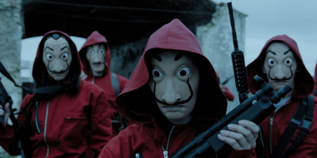 Masca de plastic, La Casa De Papel, marime universala [4]