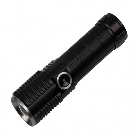 Lanterna de supravietuire IdeallStore®, Außenleuchte, metalica, LED, USB, zoom, negru [8]