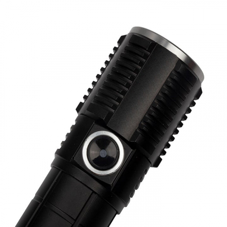 Lanterna de supravietuire IdeallStore®, Außenleuchte, metalica, LED, USB, zoom, negru [9]