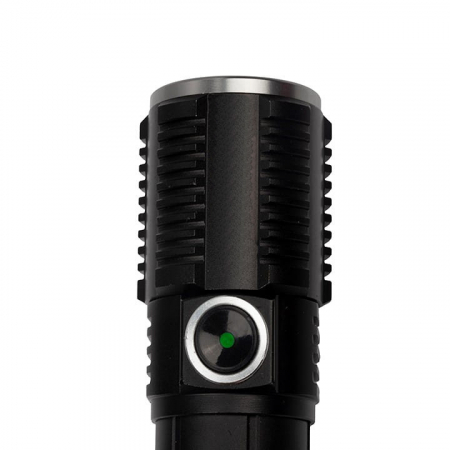 Lanterna de supravietuire IdeallStore®, Außenleuchte, metalica, LED, USB, zoom, negru [11]