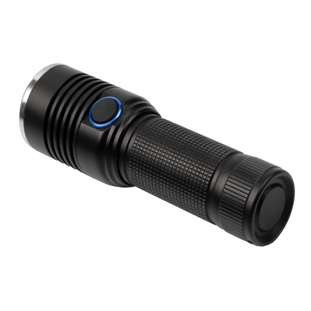 Lanterna de supravietuire IdeallStore®, Lichthelfer, metalica, LED, USB, zoom, negru [6]