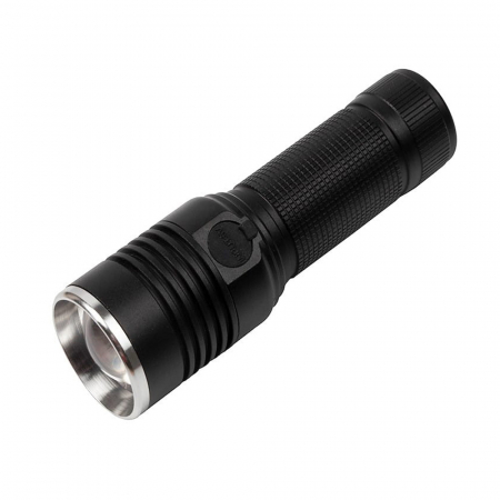 Lanterna de supravietuire IdeallStore®, Lichthelfer, metalica, LED, USB, zoom, negru [8]