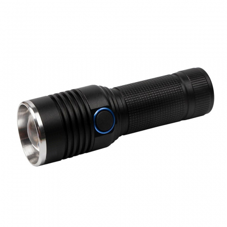 Lanterna de supravietuire IdeallStore®, Lichthelfer, metalica, LED, USB, zoom, negru [3]