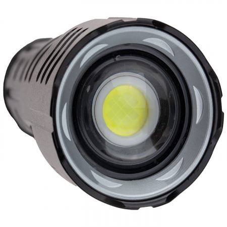 Lanterna de supravietuire IdeallStore®, Unmittelbare Rettung, metalica, LED, USB, zoom, negru [9]