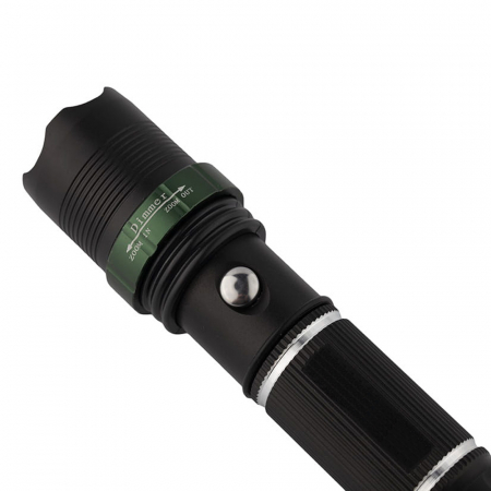 Lanterna UV IdeallStore®, Power Style, 5000 lumeni, doua diade, functie zoom, full metalic, 15 cm [7]