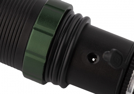 Lanterna UV IdeallStore®, Power Style, 5000 lumeni, doua diade, functie zoom, full metalic, 15 cm [8]