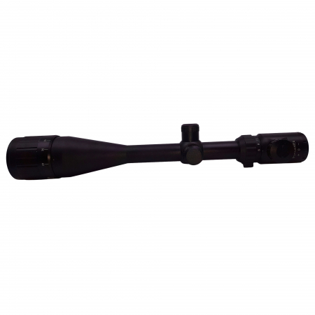 Luneta Airsoft IdeallStore®, 6-24X50, tinta cu fascicul LED, metalic, 39.5 cm, inele prindere montura incluse, negru [2]