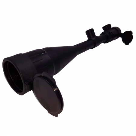 SPORT & TIMP LIBER - Luneta Airsoft IdeallStore, 6-24X50, tinta cu fascicul LED, metalic, 39.5 cm, negru