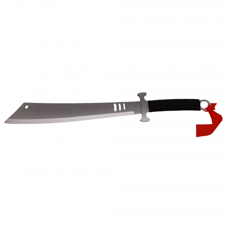 Maceta de vanatoare, Asian Level, 57 cm, otel inoxidabil, teaca inclusa, argintiu [1]