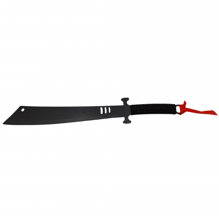 Maceta de vanatoare, Asian Level, 57 cm, otel inoxidabil, teaca inclusa, negru [1]