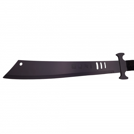 Maceta de vanatoare, Asian Level, 57 cm, otel inoxidabil, teaca inclusa, negru [3]