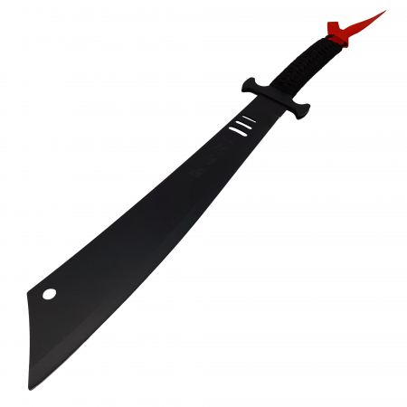Maceta de vanatoare, Asian Level, 57 cm, otel inoxidabil, teaca inclusa, negru [2]