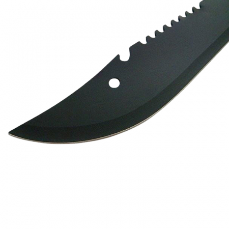 Maceta de vanatoare IdeallStore, Eagle Knife, 49.5 cm, otel inoxidabil, negru, teaca inclusa [2]