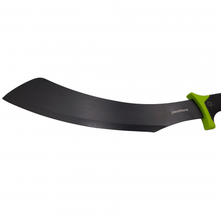 Maceta de vanatoare IdeallStore®, Hunter's Pride, 49 cm, otel inoxidabil, neagra, teaca inclusa [4]