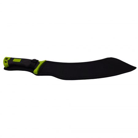 Maceta de vanatoare IdeallStore®, Hunter's Pride, 49 cm, otel inoxidabil, neagra, teaca inclusa [6]