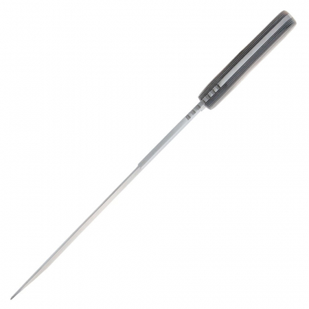 Maceta de vanatoare IdeallStore®, Namor Wrath, 45 cm, argintiu, teaca inclusa [5]