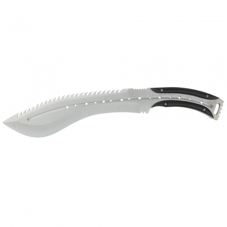 Maceta de vanatoare IdeallStore®, Spiky Friend, 39 cm, otel inoxidabil, argintiu, teaca inclusa [3]
