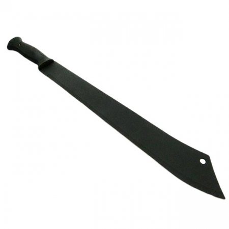 Maceta de vanatoare IdeallStore®, Survival Heir, 58 cm, otel inoxidabil, negru, teaca inclusa [2]