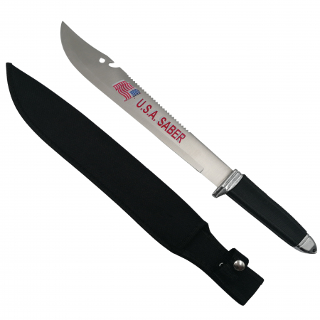 SPORT & TIMP LIBER - Maceta de vanatoare, USA Freeknife, negru, 45.5 cm, teaca inclusa