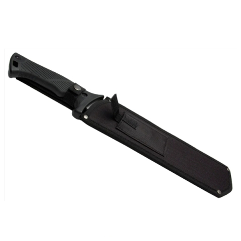 Maceta fierastrau de vanatoare, otel inoxidabil, 40 cm, negru [2]