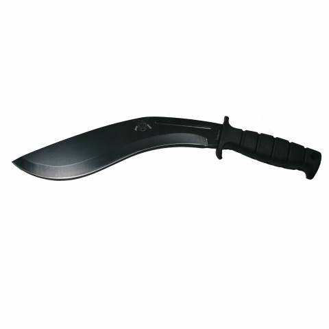 Maceta Kukri, otel inoxidabil, negru, 39.5 cm, teaca inclusa [1]