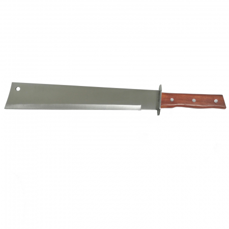 Sabie de vanatoare IdeallStore®, otel inoxidabil, argintiu, Wood Blade, 70 cm [1]