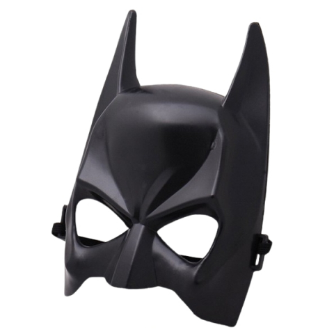 Set doua masti Batman DEPOX®, plastic, 22 cm x 15 cm, negru, marime universala [2]