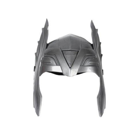 Costume Halloween copii - Masca plastic Thor, argintiu, carnaval, marime universala