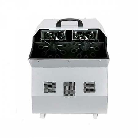 Masina de baloane profesionala IdeallStore®, telecomanda wireless, roti, argintiu [4]