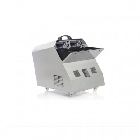 Echipamente petrecere - Masina de baloane profesionala IdeallStore®, telecomanda wireless, roti, argintiu