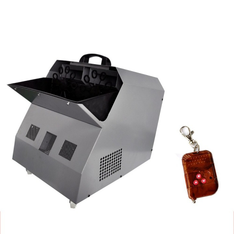 Masina de facut baloane, 300w, capacitate 2.5L, IdeallStore®, gri, cu telecomanda, lichid 4.5 l inclus [1]