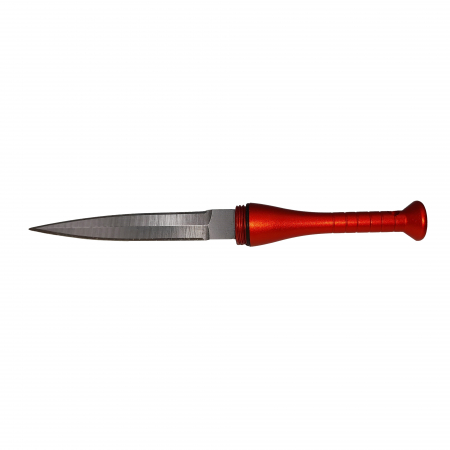 Mini cutit de vanatoare IdeallStore®, Home Run, model bata baseball, otel inoxidabil, 11.5 cm, rosu [1]