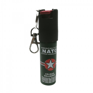 Spray autoaparare - Mini-Spray paralizant NATO, tip breloc, propulsie jet, 20 ml
