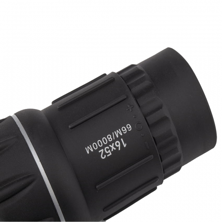 Monocular IdeallStore®, Hawk Sight, 16x52, negru, 15 cm, husa inclusa [5]