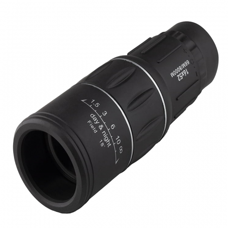 Monocular IdeallStore®, Hawk Sight, 16x52, negru, 15 cm, husa inclusa [4]