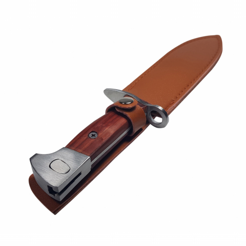 Pachet Cutit si Maceta vanatoare, model AK, otel inoxidabil, 61 cm, argintiu [8]