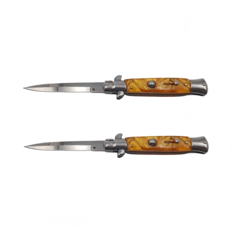 Bricege - Pachet doua bricege de vanatoare  Italian Spirit, otel inoxidabil, 22.5 cm, maro